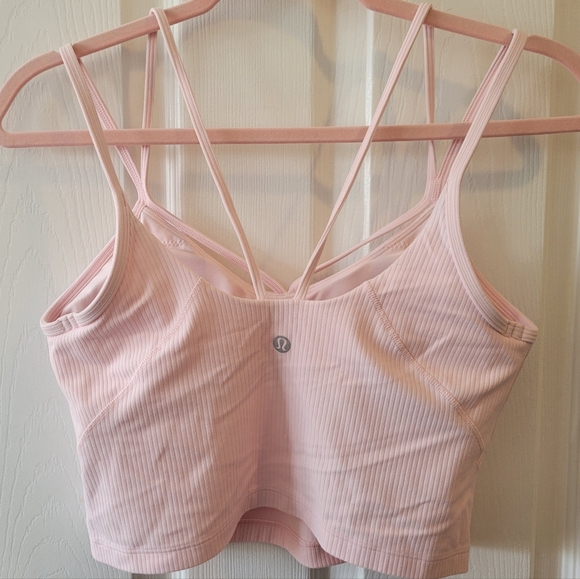 lululemon athletica Strappy Pink Sports Bra - Picture 2 of 3